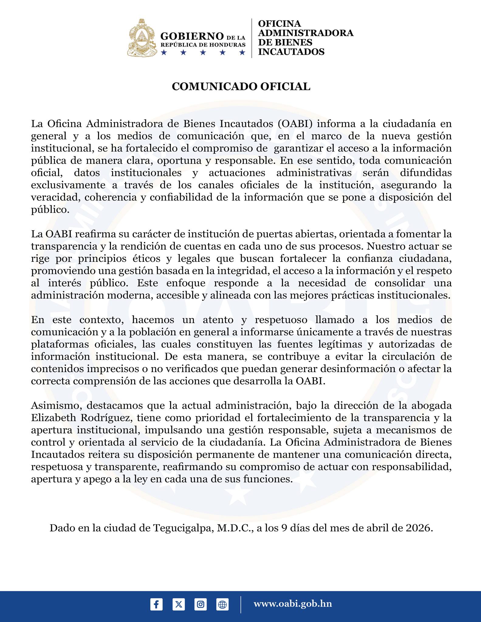 Comunicado 4