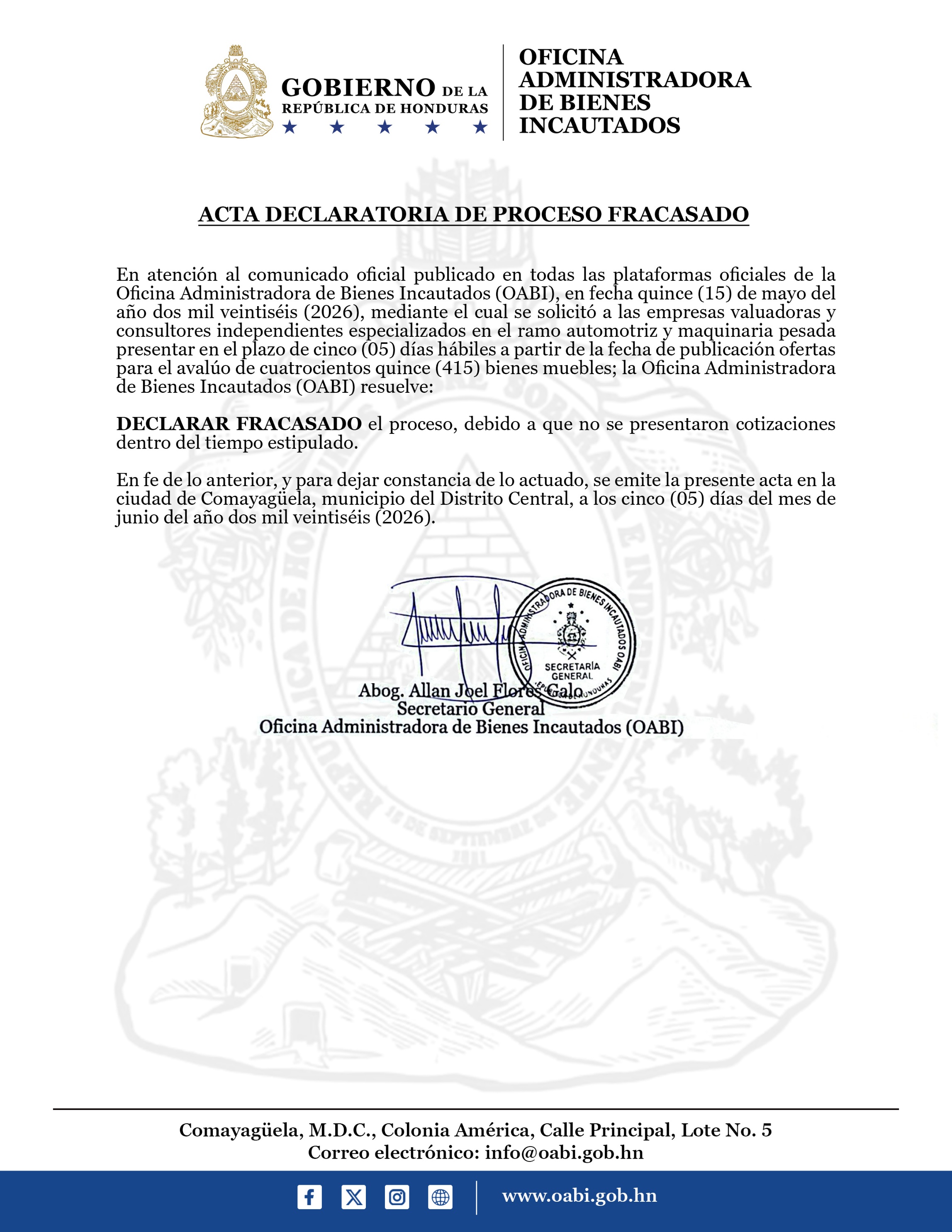 Comunicado 2