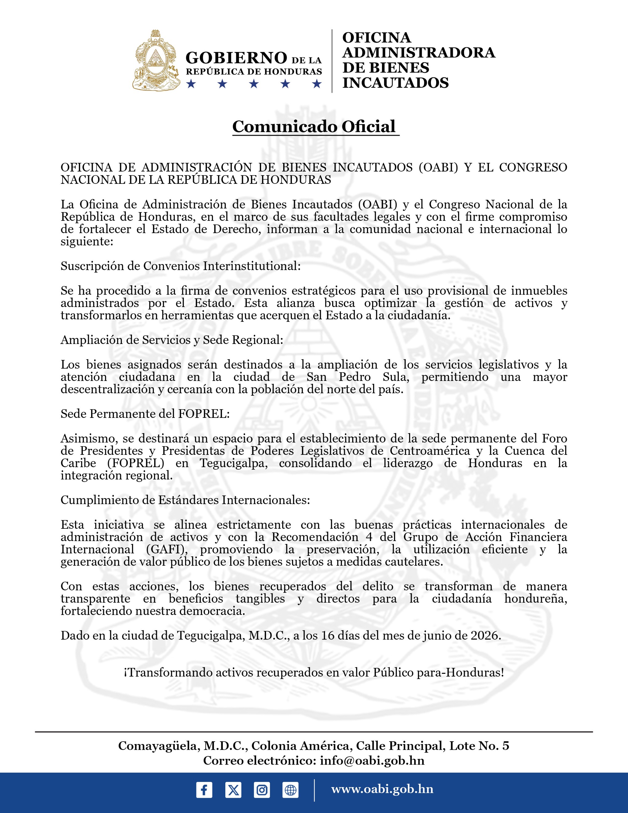 Comunicado 2